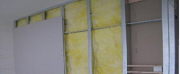 实验室轻钢龙骨石膏板隔墙